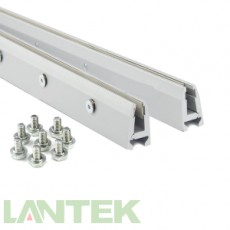 LANTEK Cobertor superior para puertas de vidrio 1 metro