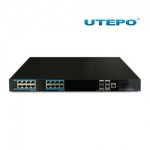 UTEPO, 16 Ports PoE Full Gigabit Managed Switch 2 SFP 2 GIGA