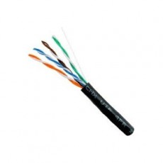 VERTICAL Cable UTP cat5e CMX EXTERIOR negro 305mts