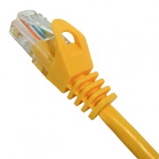 Patch cord cat5 10FT amarillo (Redondo)