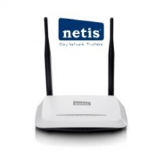 NETIS, Router 300Mbps Wireless N 802.11b/g/n 2 x 5 dbi antenas