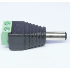 Terminales DC plug macho Tornillos para FUENTE