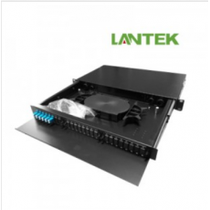 LANTEK Bandeja de Fibra Optica 24p Deslizable