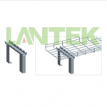 LANTEK Soporte superior para gabinete para canasta metalica 200 mm