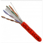LANTEK Cable UTP cat6 rojo 305 mts