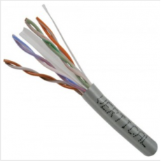 Cable UTP cat6 GRIS 550mhz 305m