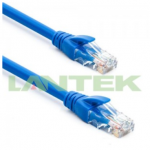 LANTEK Patch cord Cat6 Azul 5 FT (REDONDO Y FLAT)