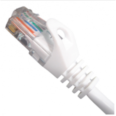 Patch cord cat6 2FT Blanco (Redondo)