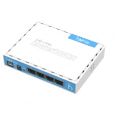 MICROTIK Router hAP Lite 650 mhz 32 mb 4*10/100 1.5 dbi 2 chains